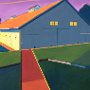DUSK- Oil on Canvas 36 x 36 SOLD